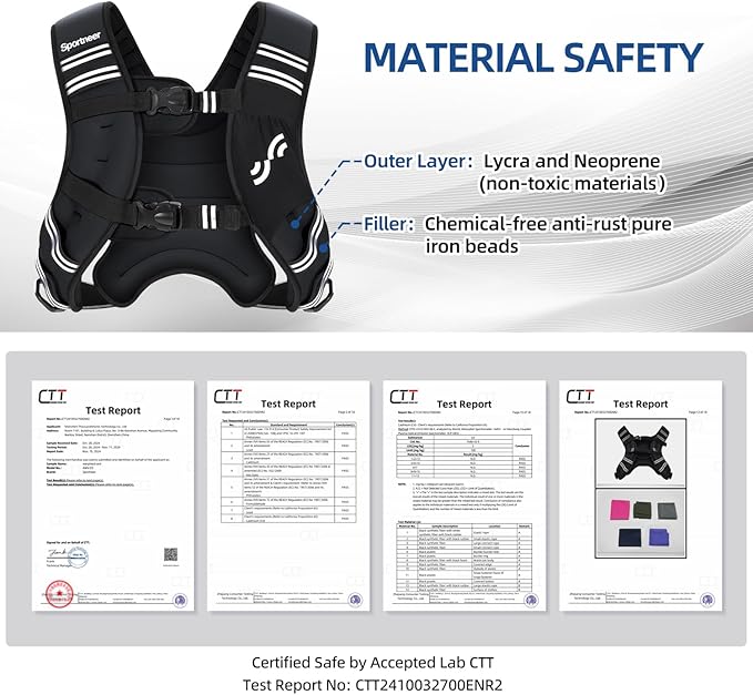 Sportneer Weighted Vest Woman: 8lb/12lb/15lb/20lb/25lb Weight Vest with Detachable Phone Bag, Adjustable Women Weighted Vest Rucking Vest for Walking Strength Training Muscle Building Weight Loss