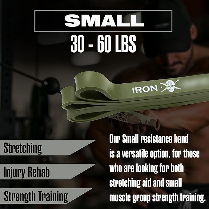Pull Up Assistance Bands for Working Out - Resistance Bands Set for Men, Exercise, Workout, Fitness, Strength, Weightlifting, Training, Powerlifting, Stretch, Crossfit WOD