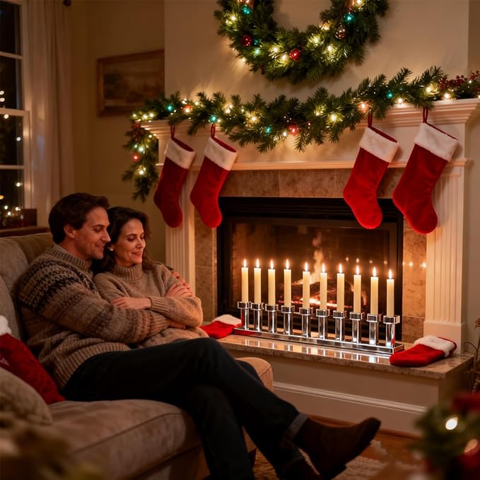 7 Packs Light Yellow Taper Candles, Unscented Smokeless Non-Toxic 10 Inch Tall Skinny Wax Candlesticks with Cotton Wicks for Burning Approxinately 7-8 Hours Time