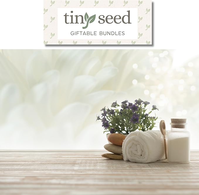3-Pack Aromatherapy Bath Salts Gift Set. Variety Pack of Soothing Touch Bath Salts: Eucalyptus Spruce, Cedar Sage, Peppermint Rosemary (8 oz each) Bundle Includes Cotton Pouch & Loofah Exfoliating Pad
