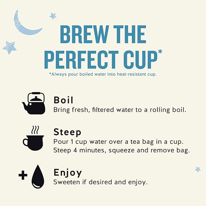 Celestial Seasonings Sleepytime Extra Herbal Tea, Promotes Relaxation, 40 Count (Pack of 6)