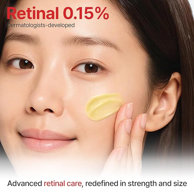 Dr.Different VITALIFT-A Fortessimo Retinal 0.15% - Clinical Grade Anti-Aging Cream for Wrinkle Reduction, Elasticity, Hydration, Lifting with Vita A, K-Skincare made by Korean Dermatologist, 1.06oz