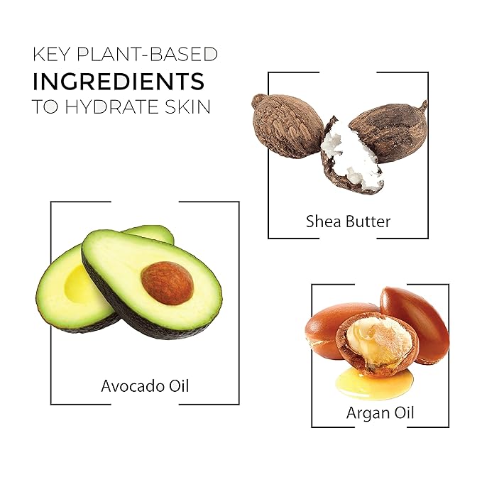 RaGaNaturals Tropical Body Lotion 16fl oz and Body Cream 8fl oz, Ultra Hydrating Moisturizer for Women, Men, Babies and Kids.