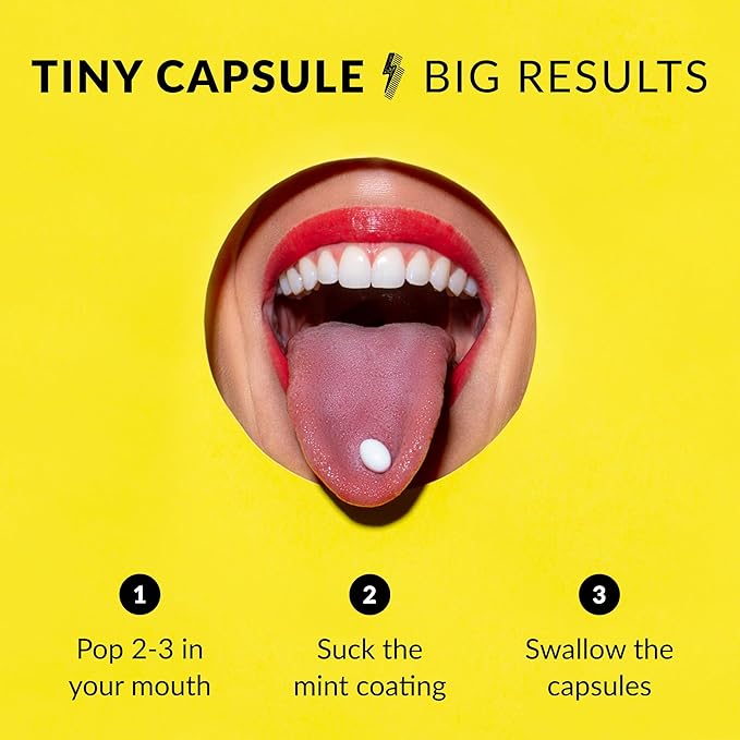 Zelmin's Minty Mouth Breath Freshener - (3 Pack) Long Lasting Bad Breath Treatment for Adults, Instant Freshness Helps with Dry Mouth, Natural Breath Mints for Travel, Alcohol-Free, Keto, Gluten-Free