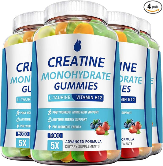 Creatine Gummies for Men & Women - Chewable Gummy