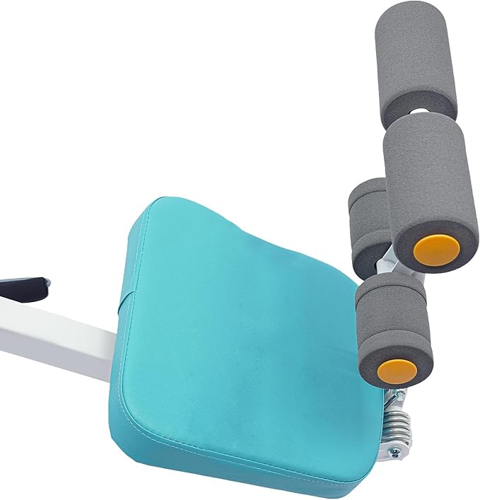 Ab Machine Adjustable AB Workout Equipment for Home Gym Fitness Core and Abdominal Trainer Foldable Fitness Equipment with Durable Steel Structure LCD Display for Burn Fat Build Ideal Body Shape