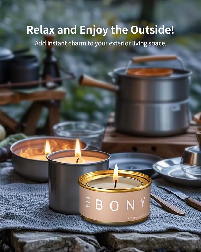 Christmas Luxury Scented Candles Gift Set, 6-Pack Variety Fall Scents, Natural Beeswax Aromatherapy Candles for Christmas Stocking Stuffer, Holiday, Birthday, Gift Ideas for Men & Women