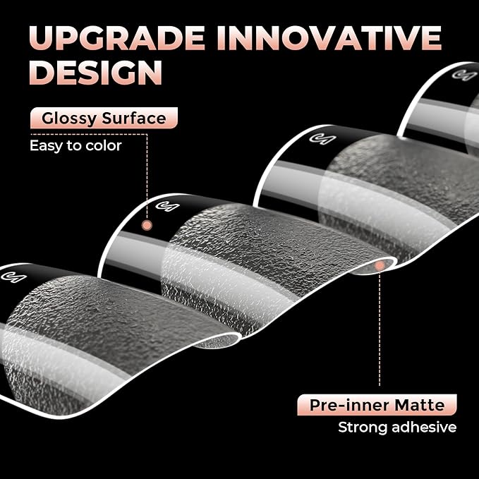 UNA GELLA Nail Tips Square: Pre-etched Matte Extra Short Square Soft Gel Nail Tips Full Cover 120pcs False Fake Nails Tips for Acrylic Nails Clear Gelly Tips Home DIY Salon 12 Sizes for Women