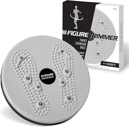 Daiwa Felicity Figure Trimmer Ab Twister Board - Waist Twister Machine for Core & Abs Exercise - Waist Twisting Fitness Tool, Dizzy Disc Twist Board for Slimming Workout & Reflexology