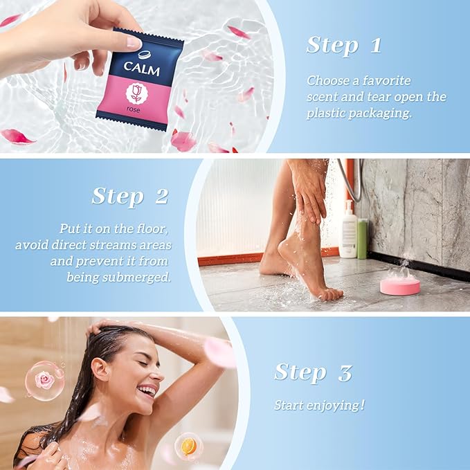 Shower Steamers 18 Count, Scented Shower Bombs with Organic & Natural Fragrance, Self-Care & Relaxation Birthday Presents for Women Who Have Everything