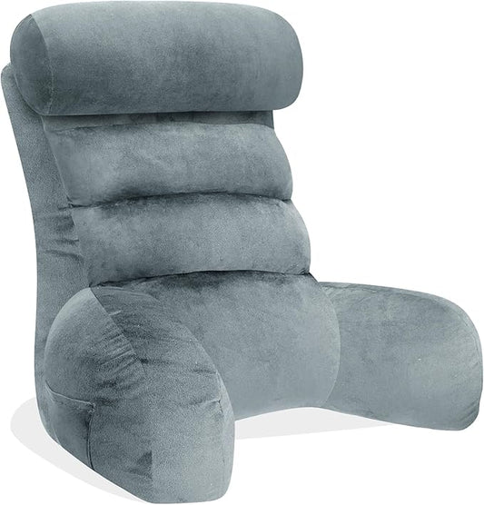 Back Pillow for Bed Sitting Up, Reading Pillow, Extra Large Arm Pillows for Adults for Back Support,Bed Pillow for Sitting up for Watching TV/Gaming/Relaxing