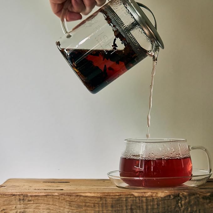 Rishi Tea Earl Grey Tea - Organic Loose Leaf Pure Black Tea with Bergamot Oil, Energizing & Caffeinated - 4 Ounces, 12+ Servings