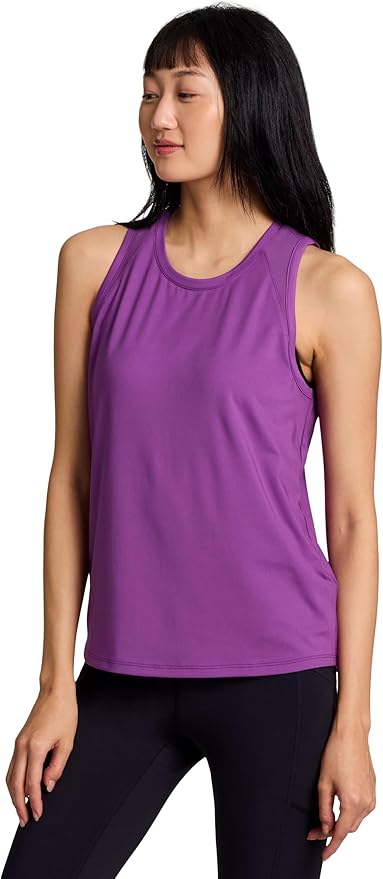 RBX Active Women's Workout Top with Breathable Mesh Panels, Quick Drying Gym Running Tank Top with Plus Sizes