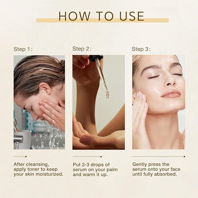 GlowRitual Firming Peptide Lifting Serum - Multi-Peptide Hydrating Anti-Aging Face Serum, Natural Ingredients for Smoothness, Lightweight and Gentle for Most Skin Types