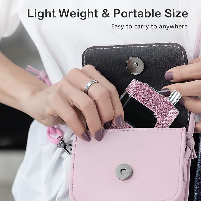 Professional Nail Drill Machine, Lavinda 35000RPM Electric Nail File for Acrylic Gel Nails, Cordless Portable Nail Drill Kit with Coreless Motor, Manicure Pedicure Shape Tools (Diamond, Pink)