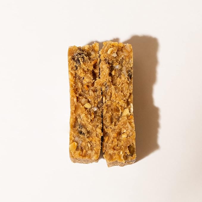 Big Spoon Roasters Apricot Pepita Nut Butter Bars - Low Carb, High Protein Bars w/Pea Protein - Vegan Snacks w/Peanut & Almond Butter - Gluten-free, Soy-free, & Lean Protein - 1.76 Ounce - 12 Pack