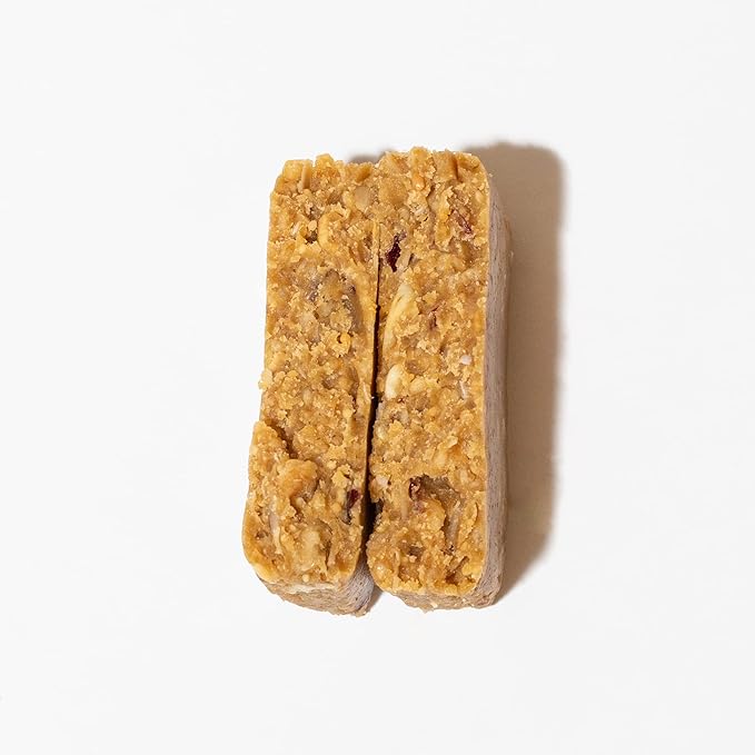 Big Spoon Roasters Cranberry Cashew Nut Butter Bars - Low Carb, High Protein Bars w/Pea Protein - Vegan Snacks w/Peanut & Almond Butter - Gluten-free, Soy-free, & Lean Protein - 1.76 Ounce - 12 Pack