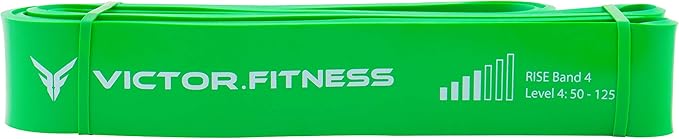 Rise Bands Heavy-Duty Exercise Resistance Band for Physical Therapy, Fitness, Muscle Development, Rehab, Mobility, Stretching, and More