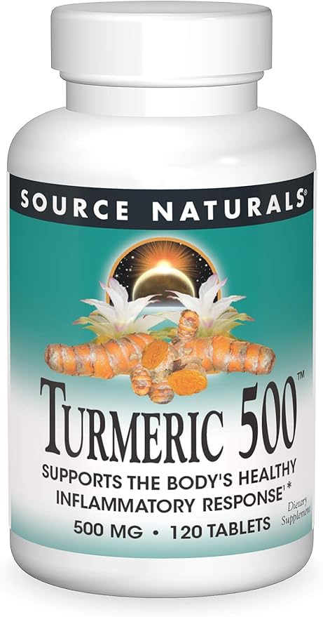 Source Naturals Turmeric, 500 mg - 120 Tablets