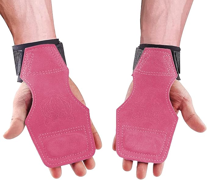 Wrist Straps for Weightlifting for Maximum Grip Support - Lifting Deadlift Strap & Weight Lifting Grips Gloves for Working Out Pull Up Deadlifting & Shrugs