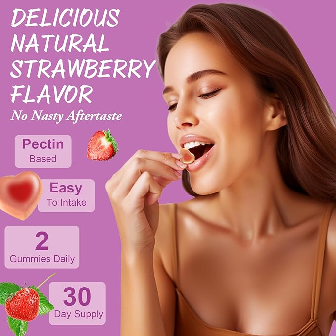 Totaria Sugar Free Multivitamin Gummies for Women 14+ w/Inositol, Iron, Folate, Biotin, Womens Daily Multivitamin Gummy w/Vitamin A, D, C, B, Support Hair, Skin, Energy, Immune, Strawberry Flavor