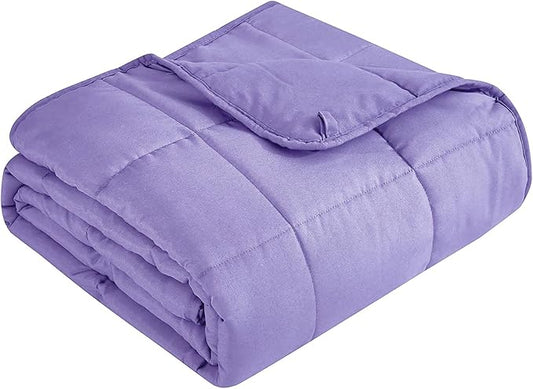 Topcee Weighted Blanket for Adults (25 lbs, 60" x 80") Queen Size Soft Cooling Heavy Blanket Sleeping, Apply to 240-260 lbs Body, Thick Breathable Blanket with Glass Bead, Easy Care
