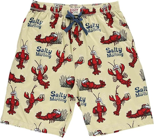 Lazy One Pajama Shorts for Men, Men's Pajama Bottoms, Sleepwear