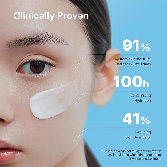 Illiyoon Ceramide Ato Cream 6.76 fl.oz. and Lotion 2.29 fl.oz. Set | Korean Moisturizer Duo for Dry & Sensitive Skin | Long-Lasting Hydration, Barrier Repair, Gentle for Infants, Vegan Skincare