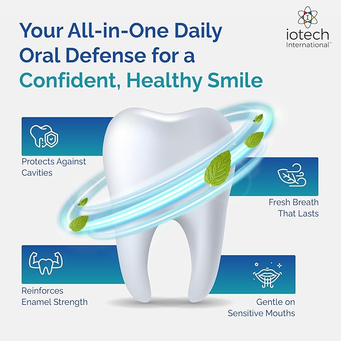 ioRinse Ultra: The Most Dentist-Recommended Periodontal Rinse & Gum Mouthwash of its Kind. Fights Gingivitis, Bleeding Gums, Dental Plaque & Bad Breath. With Molecular Iodine & Xylitol. No Alcohol. 1L