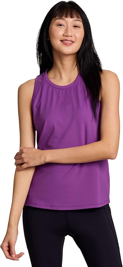 RBX Active Women's Workout Top with Breathable Mesh Panels, Quick Drying Gym Running Tank Top with Plus Sizes