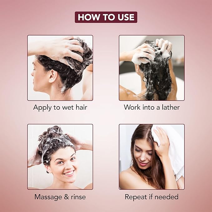 Botanic Hearth Kakadu Plum Shampoo Infused With Hemp Seed Extracts & Ceramide | Clarifying Shampoo To Defrizz, Hydrate & Strengthen Hair | Paraben & Sulfate Free | For All Hair Types, 16 Fl Oz