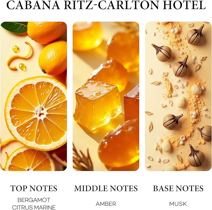 Hotel Diffuser Oil Cabana Inspired by Ritz Carlton Hotel Scent, Hotel Essential Oils for Home, Office, Spa,2Pack 10mL, 0.34fl oz Hotel Collection Diffuser Oil for Diffusers & Humidifiers，Made in USA