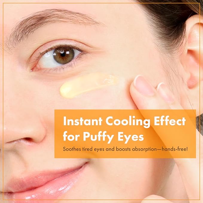 TOSOWOONG VITA Clinic Vitamin Eye Cream, Korean Skincare with 5% Arbutin, 2% Niacinamide, Hyaluronic Acid, Glutathione, Seabuckthorn Eye Serum for Fine Lines & Wrinkles, Puffiness, 15ml / 0.5 fl. oz.