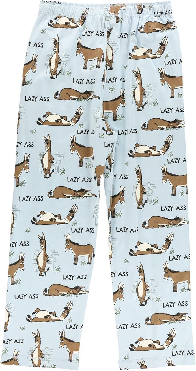 Lazy One Funny Ocean Pajama Pants For Men, Men's Separate Bottoms, Lounge Pants, Fishing PJs