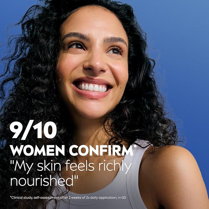 NIVEA Cocoa Butter Body Lotion for Dry Skin with Hyaluronic Acid, Cocoa Butter and Deep Nourishing Serum, 72-Hour Body Moisturizer, 33.8 Fl Oz Pump Bottle