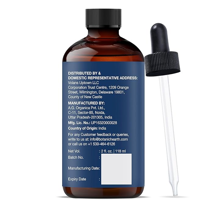 Botanic Hearth 100% Pure Rosemary Oil For Hair Growth | Infused with Biotin, Jojoba & Castor Oil | Hair Oil Repairs Dry Damaged Hair, Strengthening, Healthier - Hair Tonic, 2.0 fl oz