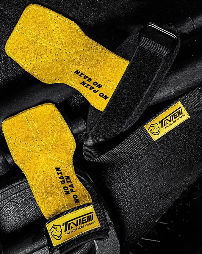 Wrist Straps for Weightlifting for Maximum Grip Support - Lifting Deadlift Strap & Weight Lifting Grips Gloves for Working Out Pull Up Deadlifting & Shrugs