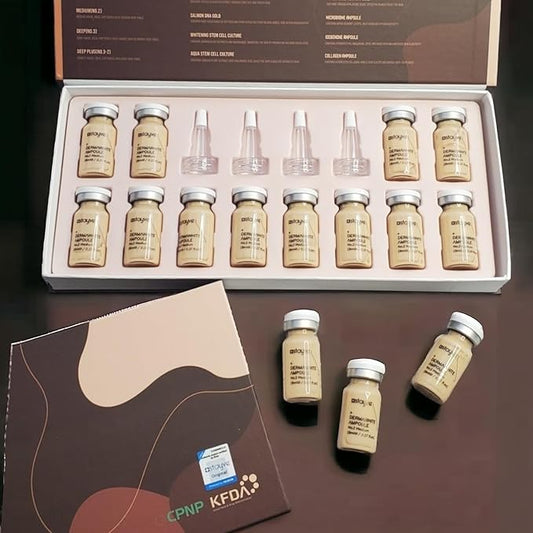 Stayve DermaWhite Medium No. 2 Ampoule Customized BB Shine Glow Kit- 12 Vials, beige