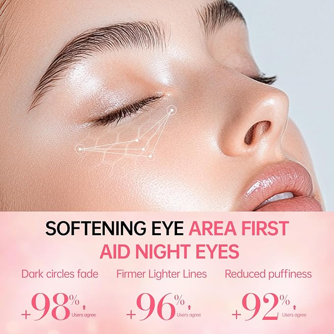 Instant Reduction of Eye Bags -Retinol Eye Cream Dark Circles,Bags Under Eyes,Eye Repair Cream AntiAging Moisturizer,retinol,Under Eve Care Creams Suit Women Men EyeFirm Smooth fimming eye-0.7 OZ-DDD