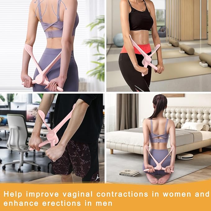 Arm Workout Equipment for Women - Back Fat Slimmer, Chest and Upper Shoulder Strengthener, Work From Home Fitness