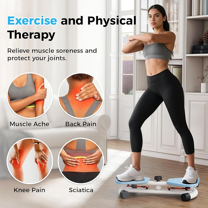 Ab Twister Board, Waist Twisting Machine for Exercise, Waist Trainer for Core Abs Exercise, Home Gym Workout Equipment for Women, Noiseless, 300 lbs Capacity