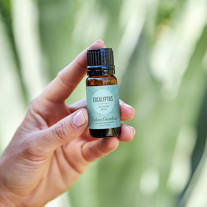 Edens Garden Eucalyptus Around The World Essential Oil- 100% Pure Premium Grade, Undiluted, Natural, Therapeutic, Aromatherapy, The Best for Diffuser, Candle, Laundry, Humidifiers 118 ml (4 fl oz)