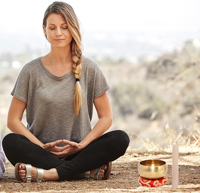 Singing Bowls, Tibetan Singing Bowl Set, Meditation Bowl, Sound Bowls-Easy To Play for Beginners