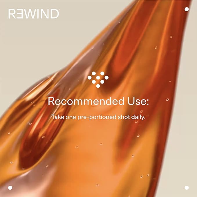 LTH Rewind Collagen Elixir - Trusted by Life Time Members - with Collagen Peptides, Hyaluronic Acid & Antioxidants - Supports Hair, Skin, Joint & Bone Health - Berry-Sorbet, 30 ml (15 Pack)