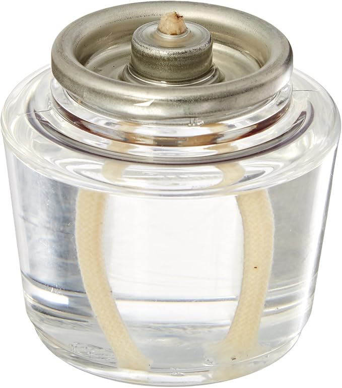 Hollowick - HD15 15 Hour Disposable Liquid Candle Not for Home Consumer Use (96/case),Clear