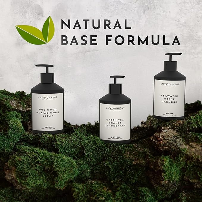 ENVIRONMENT Inspired by 5-Star Hotels WN Lotion, 300ml Luxury Scented Lotion (Jasmine | Green Melon | Lily) Bathroom Luxury, Men & Women High-End Body Lotion, Hand Cream, Dry Skin Treatment