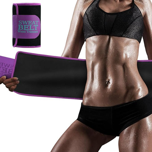 MORECOO Waist Trainer for Women, Sculpt Touch Sweat Band for Stomach, Waist Trimmer for Women's Workouts &Speed Belly Sweat