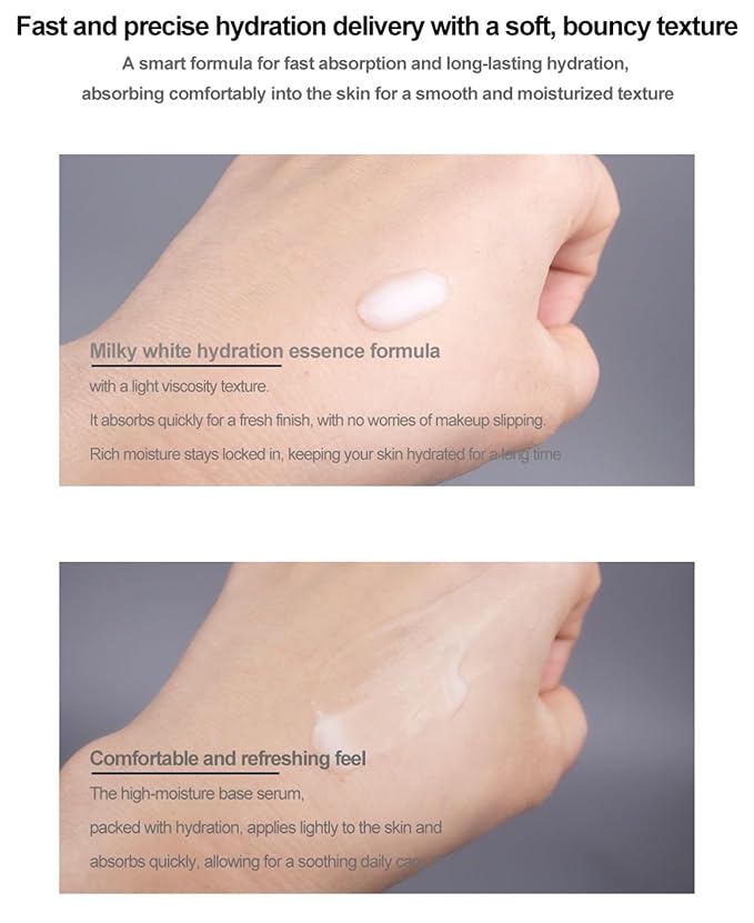 Cream Gel Face Serum, 50ml – K-Beauty serum for daily moisture Makeup prep.