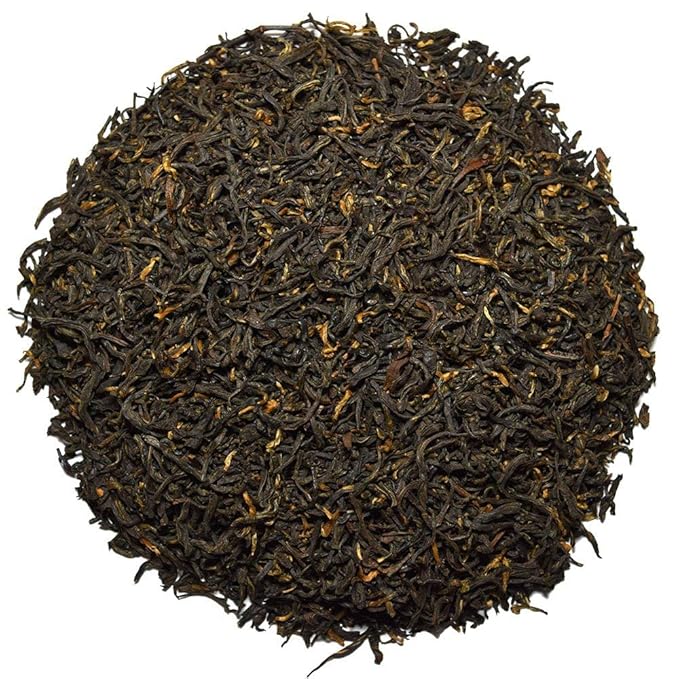 Organic Positively Tea Company, Golden Monkey Black Tea, Loose Leaf, 16 Ounce