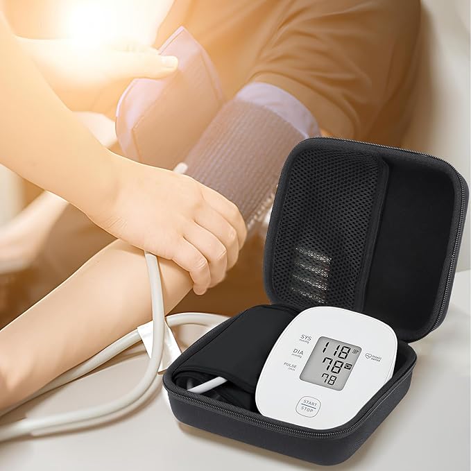 Hard Case Replacement for OMRON Iron BP5000 Bronze BP5150 Silver BP5255 Upper Arm Blood Pressure Monitor